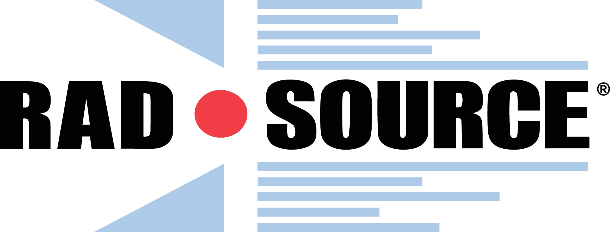 Abstract logo with red dot